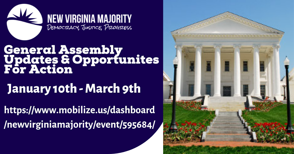 Get Updates on the 2024 VA Legislative Session · New Virginia Majority